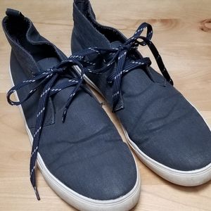 GAP | WEATHER NAVY CHUKKA SNEAKER, SZ 8
